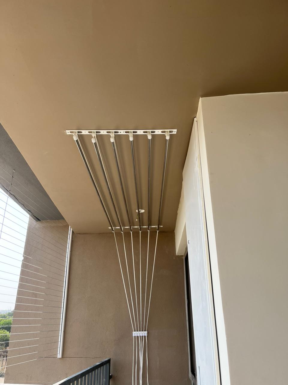 Cloth Hangers Installation